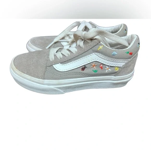 Kids' Old Skool Vans - Garden Party Sz 12.5 - Picture 2 of 9